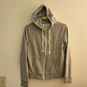 Small Divided Heather Gray‎ Hoodie